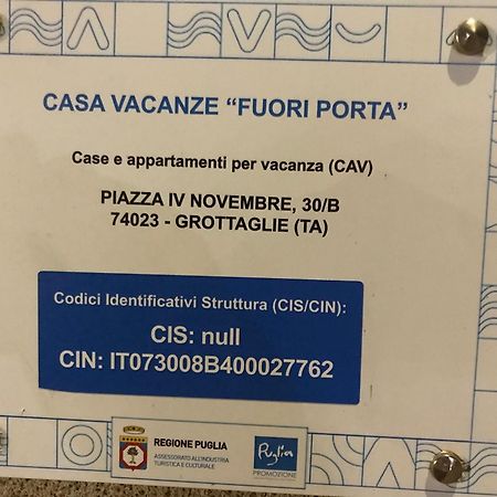 Affittacamere Fuori Porta غروتاليي المظهر الخارجي الصورة