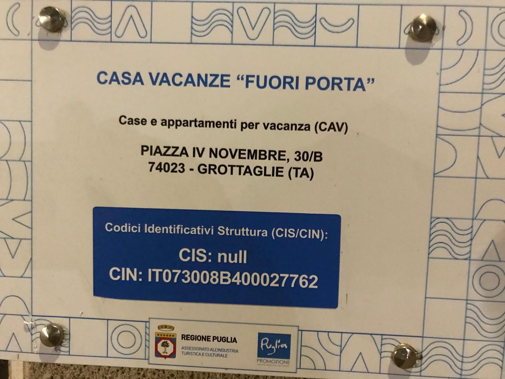 Affittacamere Fuori Porta غروتاليي المظهر الخارجي الصورة